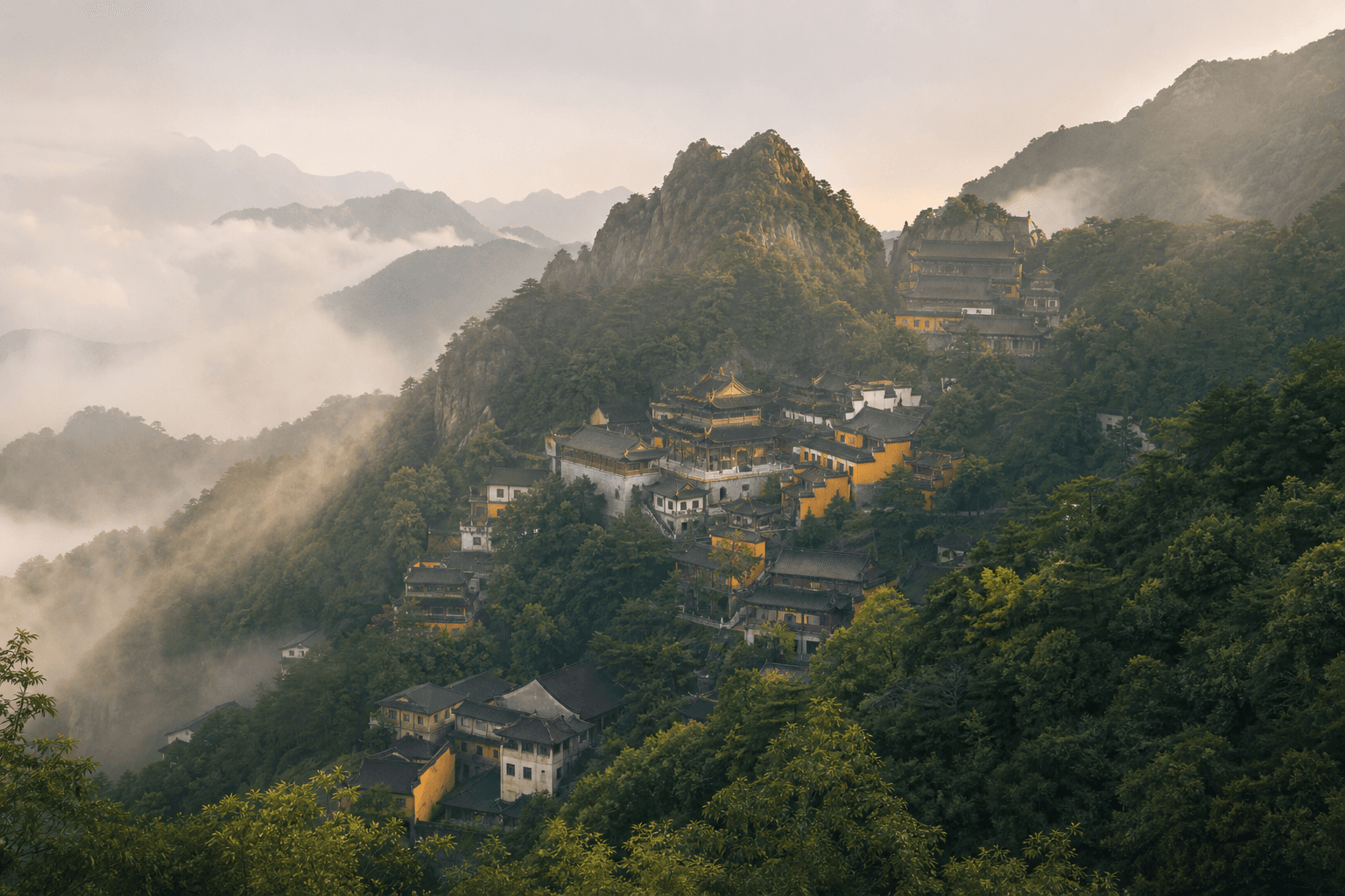 Mount Jiuhua · The Great Vow Journey